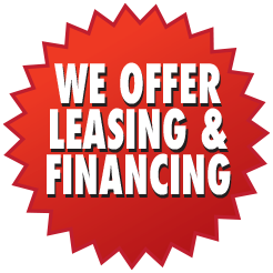 We offer leasing and financing